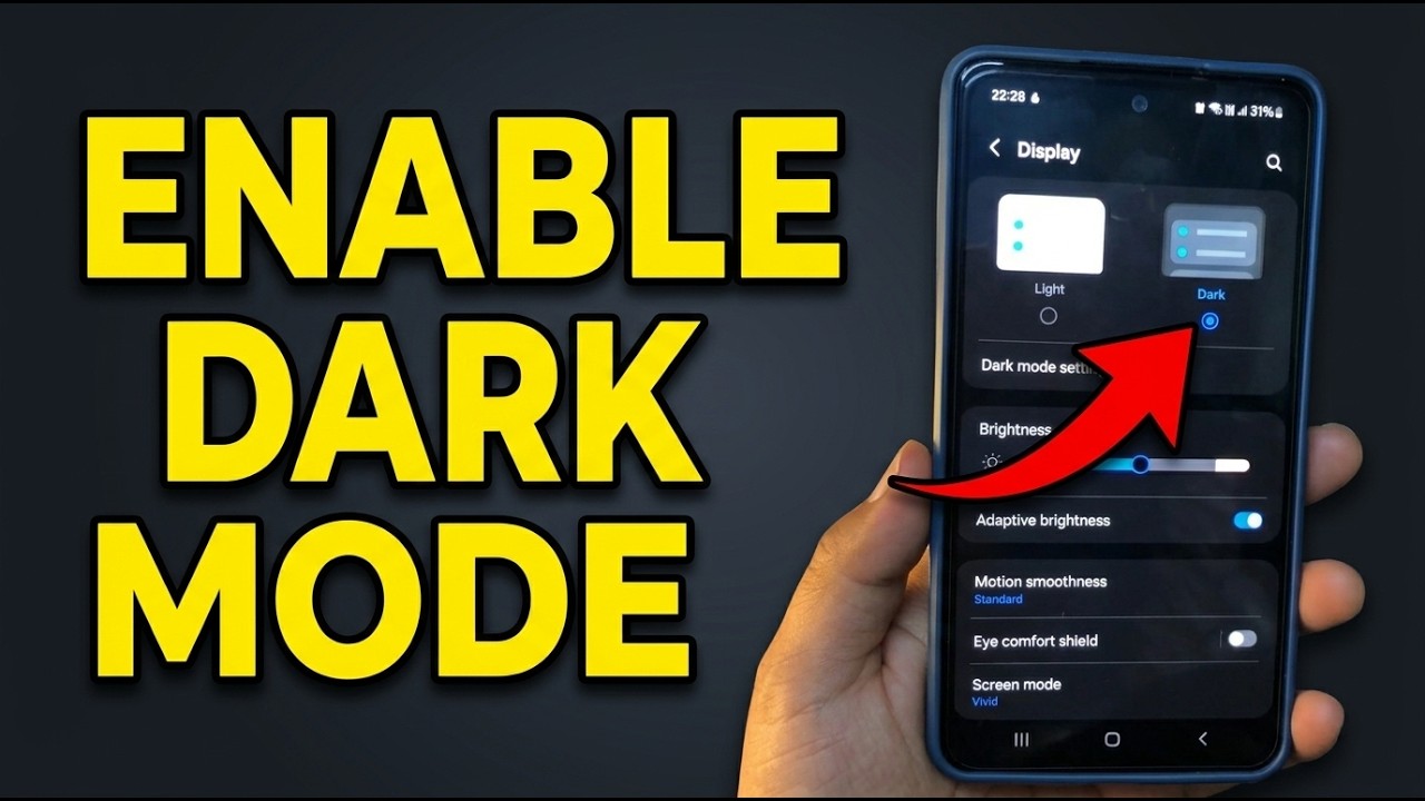 Как быстро и легко включить темную тему на Android