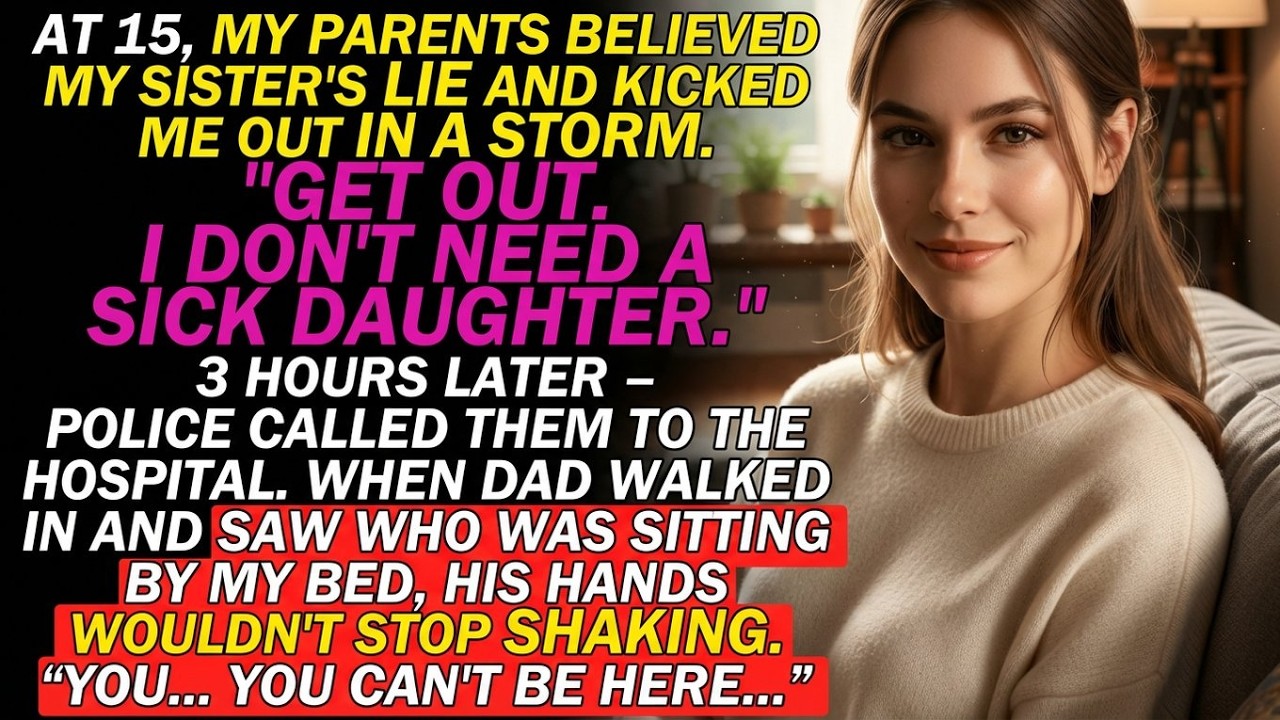 At 15, My Parents Abandoned Me in a Storm—Dad Trembled When He Saw Who Saved Me