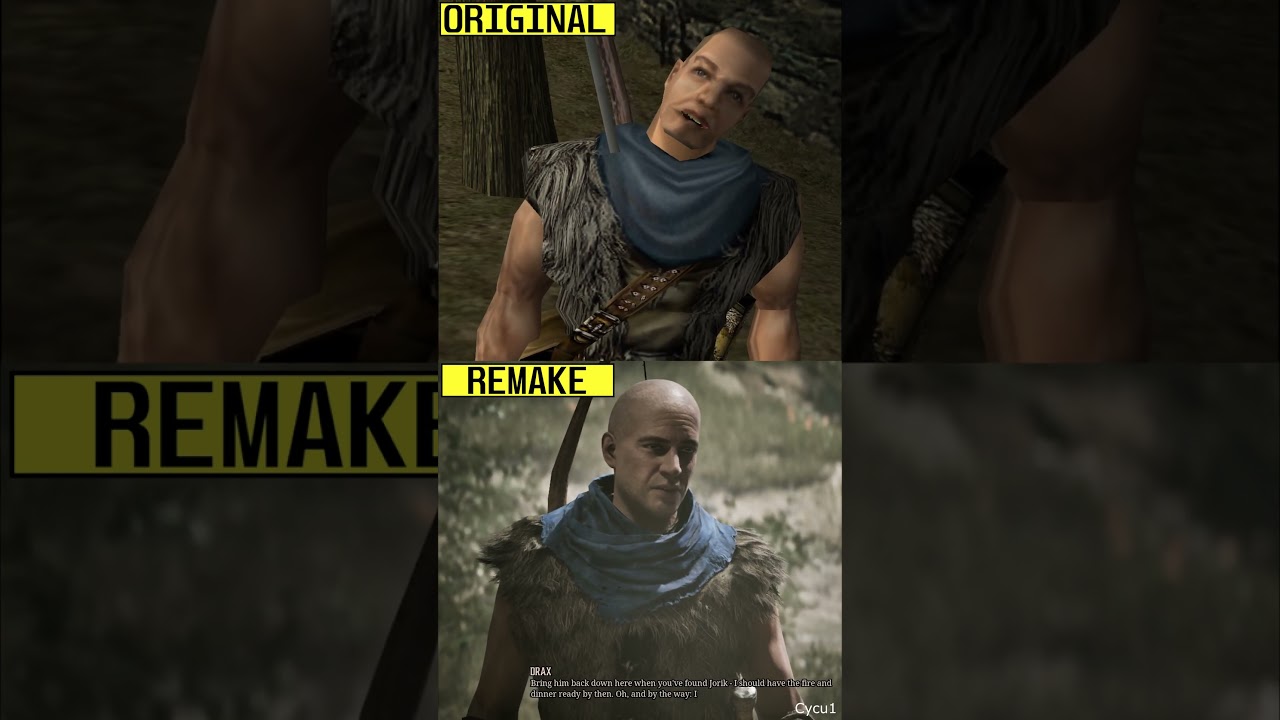 Gothic Remake vs Original Early Graphics Comparison