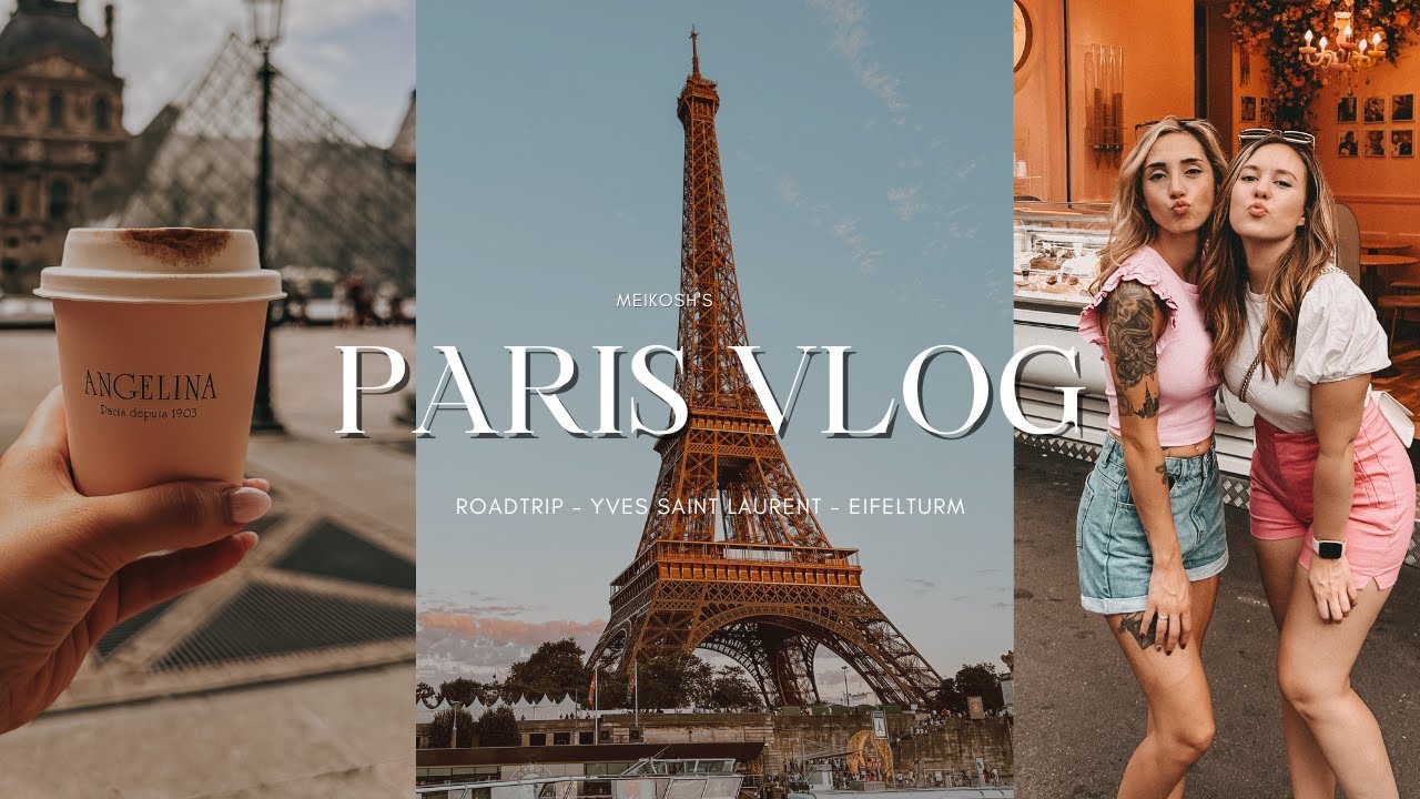 Paris Vlog | Mädelswochenende, Eiffelturm, YSL Museum, Bäckereien & Fotospots
