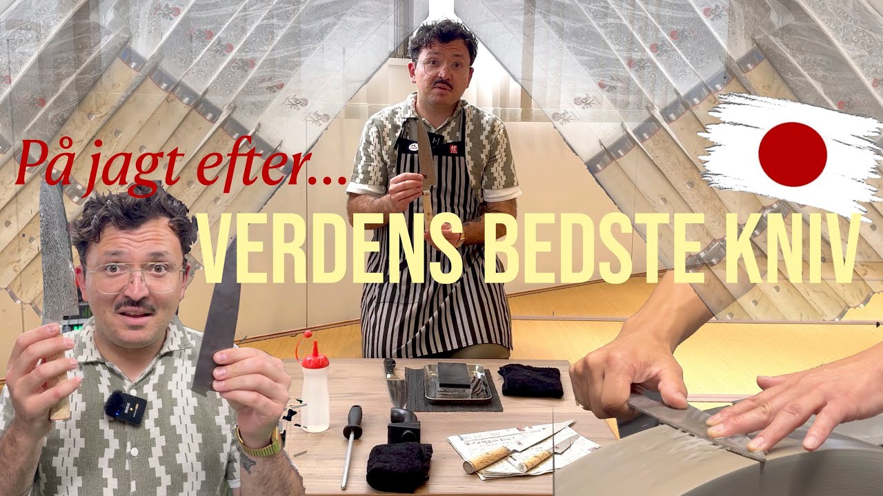 annonce PÅ JAGT EFTER VERDENS BEDSTE KNIV! 🔪⛩️🇯🇵🍣