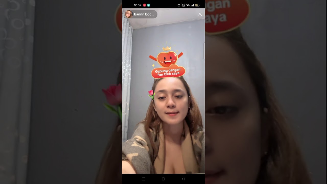 LIVE TIPIS❗❗ Temenin yuuu 💋😘