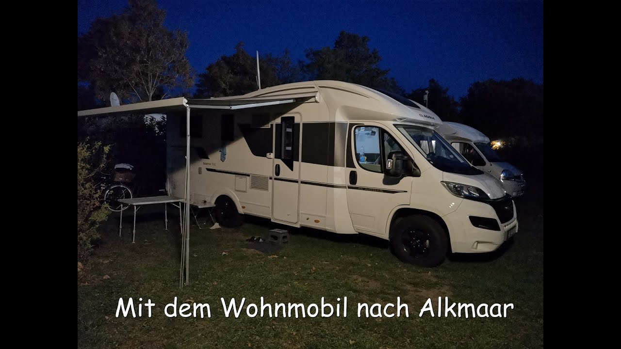 Mit dem Wohnmobil nach Alkmaar in Holland