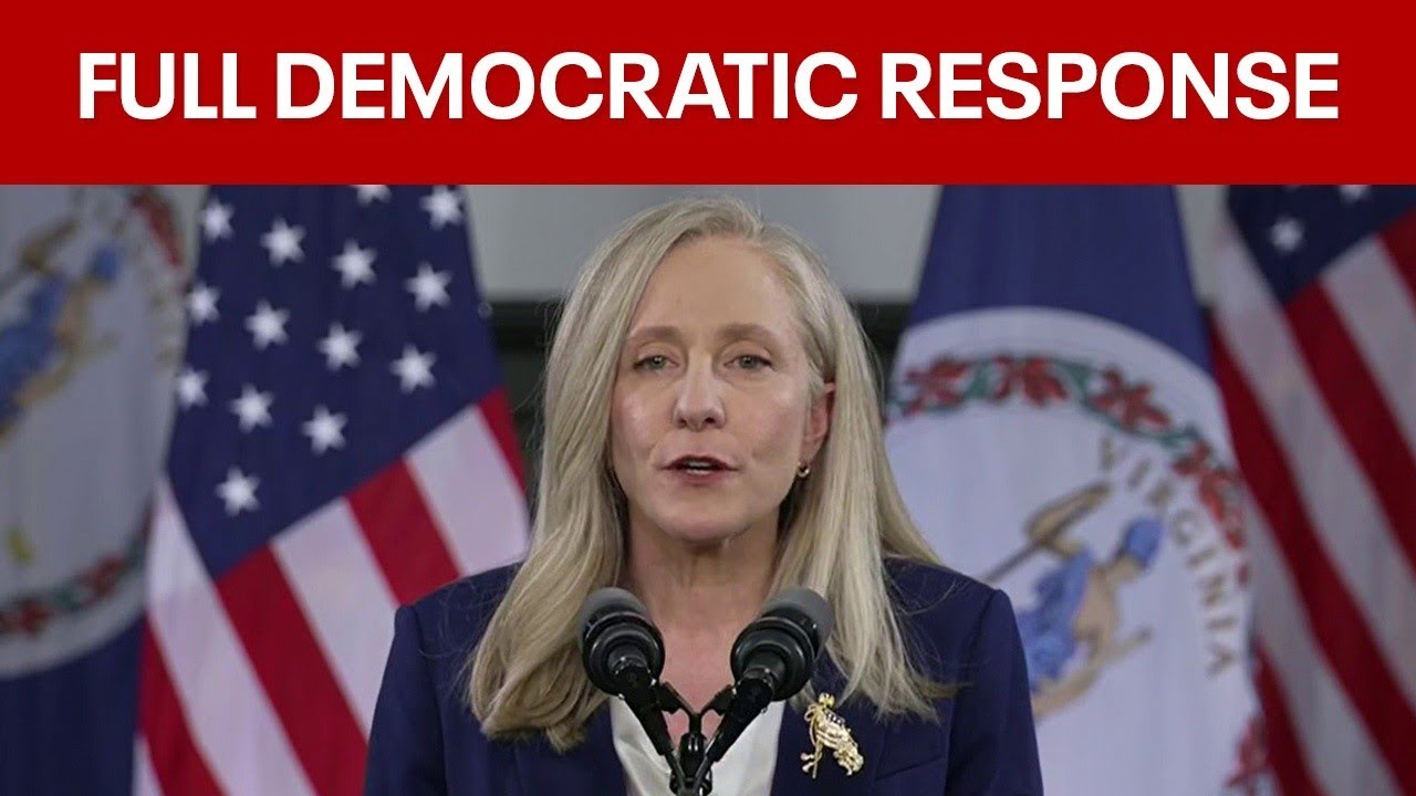 FULL: Gov. Spanberger delivers Democratic response after State of the Union