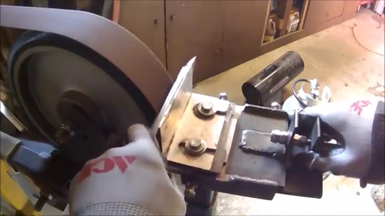 Hollow Grind on Your Knife | Hollow Bevel Grind Jig | GET THE JIG PLANS