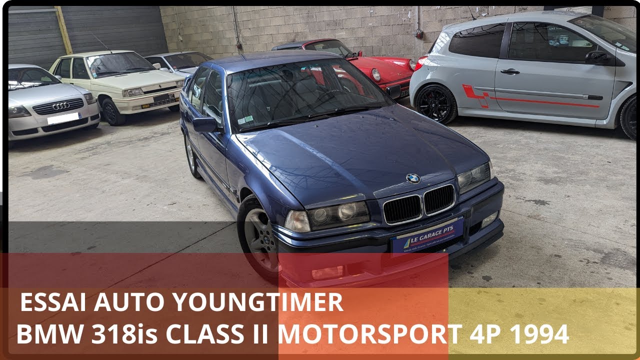 TEST AUTO YOUNGTIMER - BMW 318 is CLASS II MOTORSPORT E36 4P - 1994 - DTM