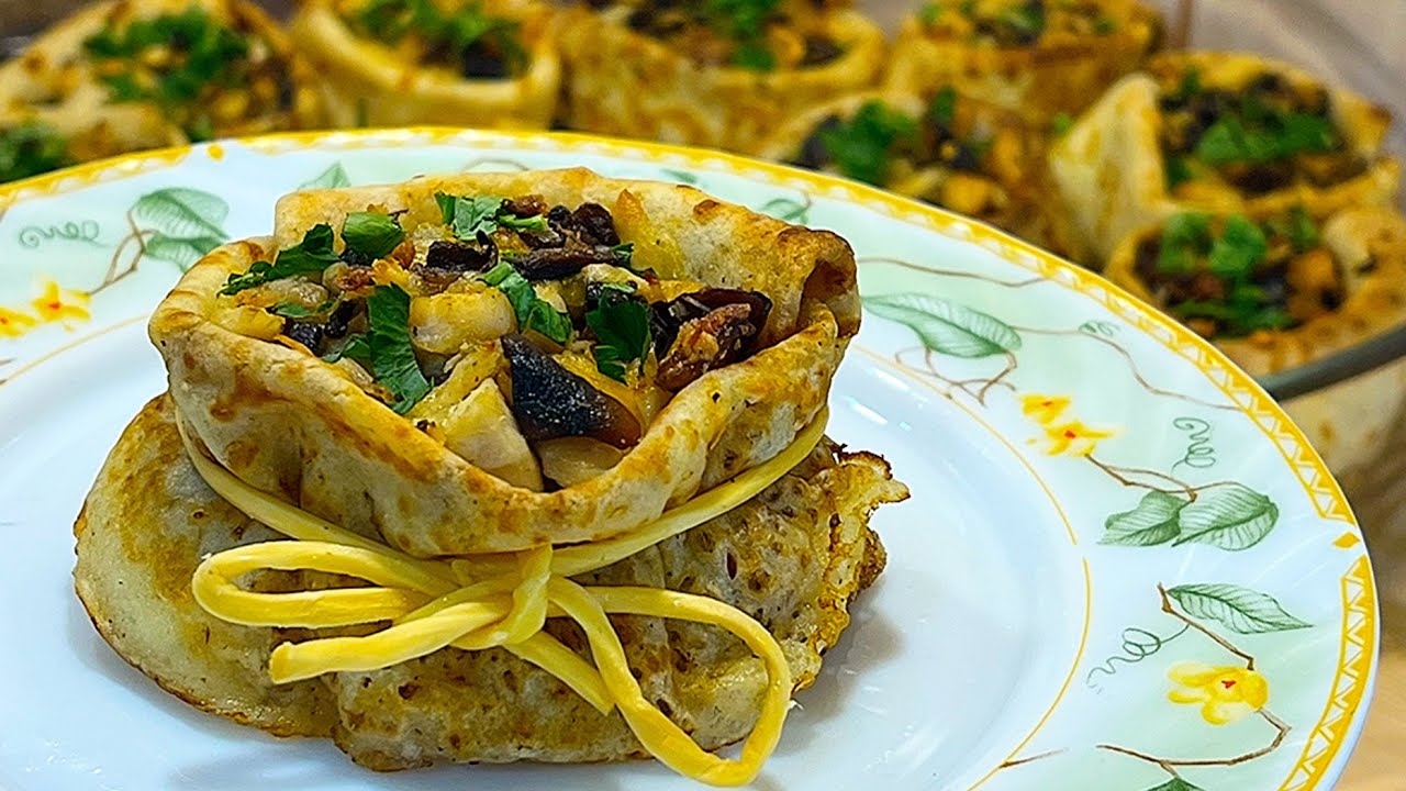 Гости в ШОКЕ! Думают, что я заказала это в ресторане! Обычные продукты-ЭФФЕКТНОЕ Шикарное блюдо!