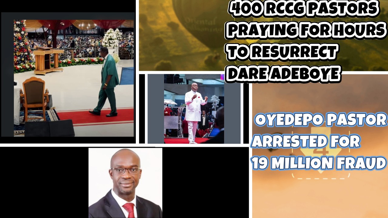 John Abebe Winner's Chapel Pastor arrested for 19 Million Fraud /400 RCCG Pastors Prayed for Adeboye