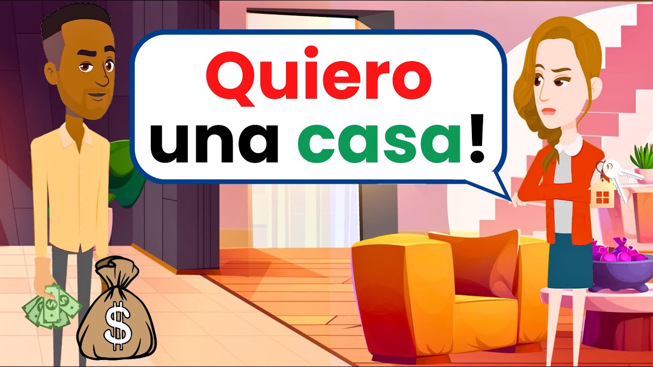 Vida diaria conversación (Casa o depa) Aprende español -Habla español -diálogos en español