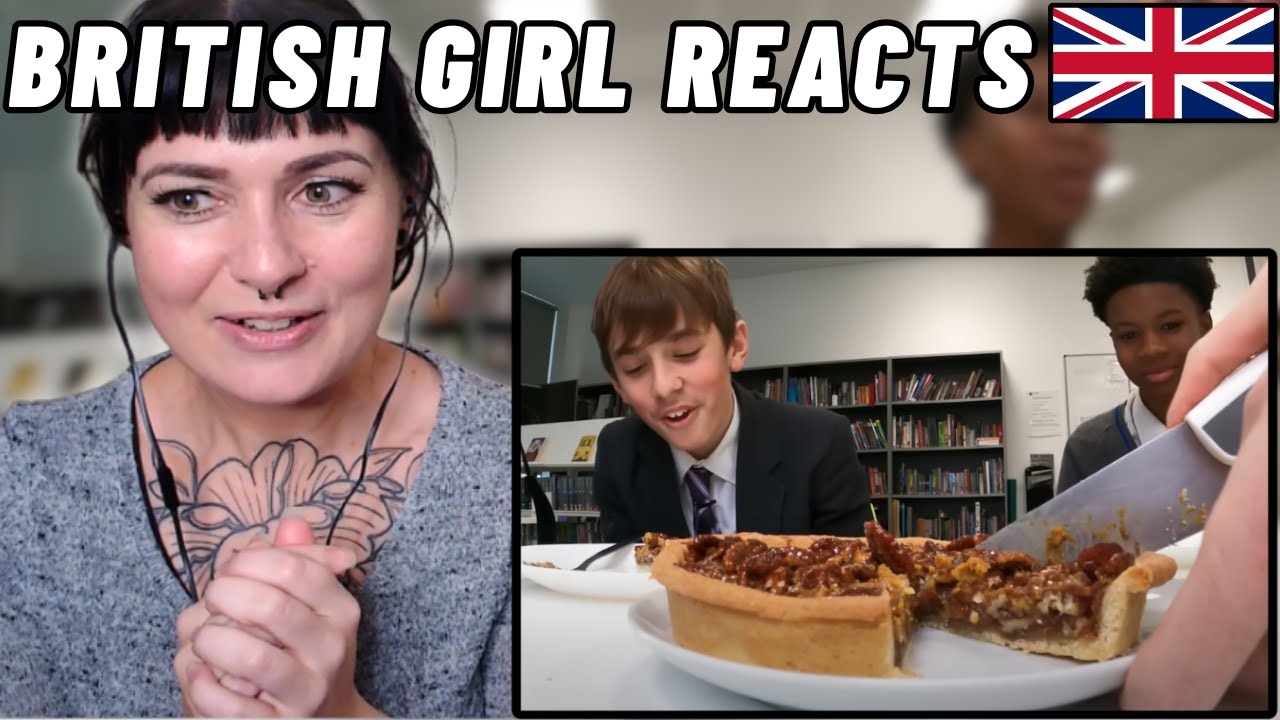 Реакция БРИТАНСКОЙ девочки на то, что старшеклассники пытаются отпраздновать ДЕНЬ БЛАГОДАРЕНИЯ!!