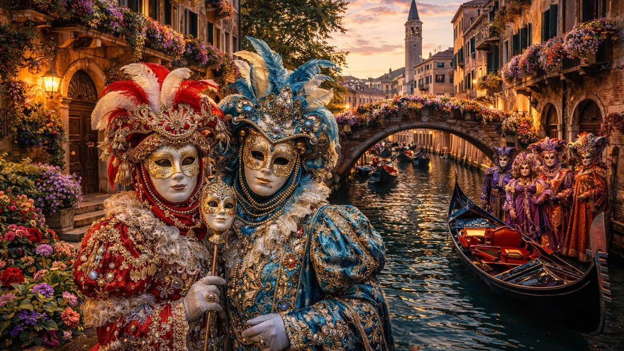 Voted One of the Most Beautiful Carnivals in the World – Tourists Skip Venice… Big Mistake! 🎭 4K