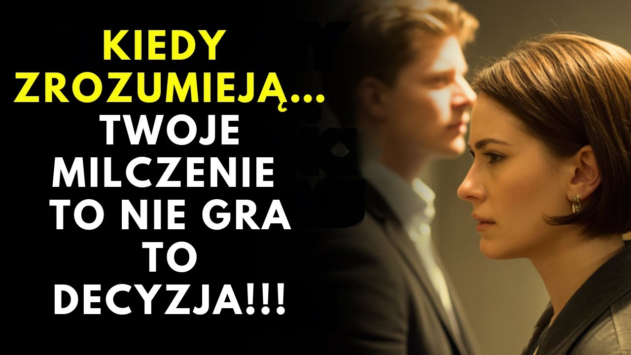 Kiedy w końcu zrozumieją, że twoje milczenie to nie gra… to decyzja ~ Stoicka siła