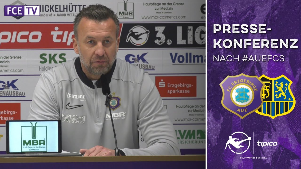 Die Pressekonferenz nach dem Heimspiel gegen den 1. FC Saarbrücken