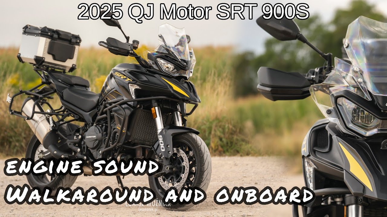 QJ Motor SRT 900S - walkaround and raw sound 