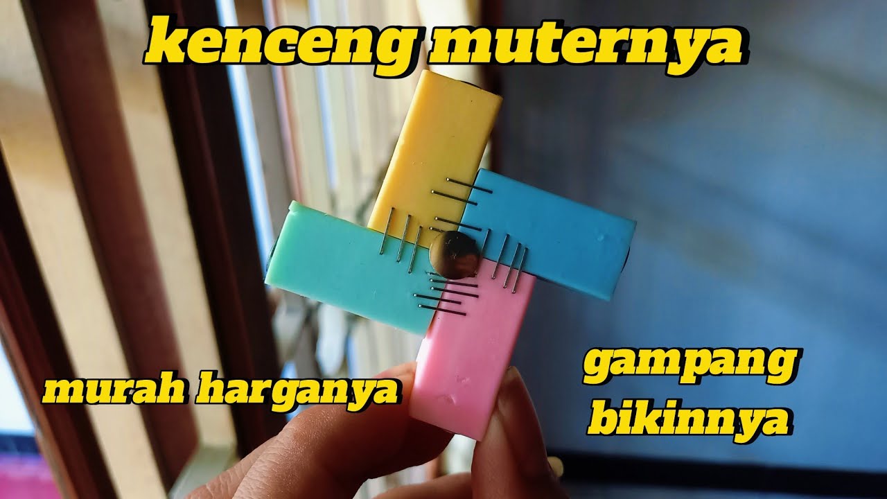 CARA MEMBUAT GASING PENGHAPUS MURAH DAN GAMPANG