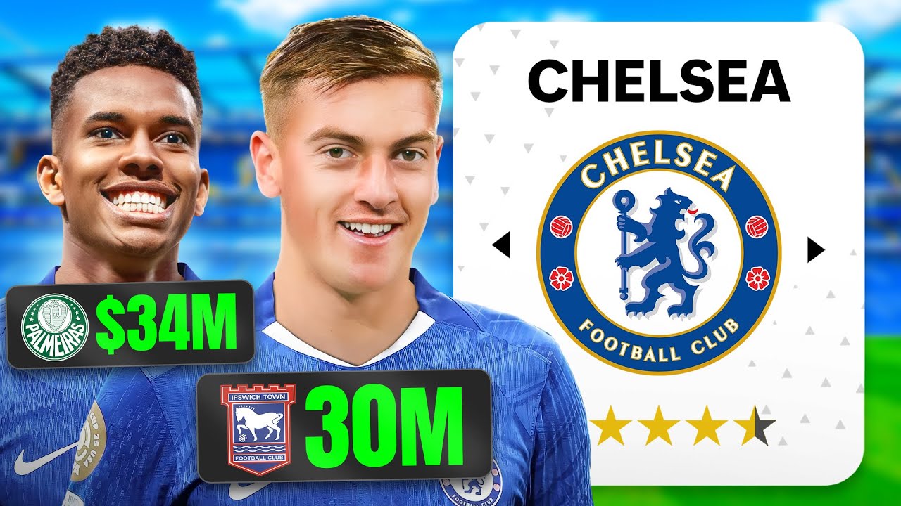 I Rebuild CHELSEA With Their NEW TRANSFERS!