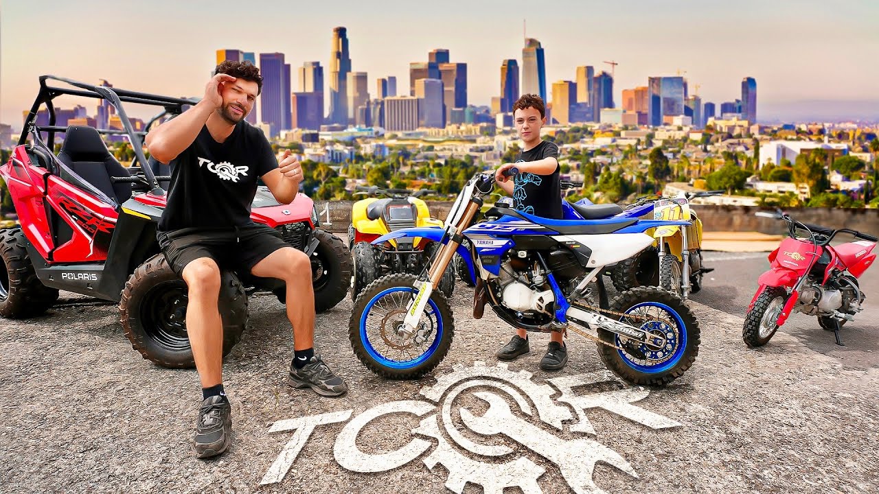 J’ACHÈTE À MON FILS SA PREMIÈRE VRAIE MOTO CROSS D’HOMME ! YAMAHA 65YZ