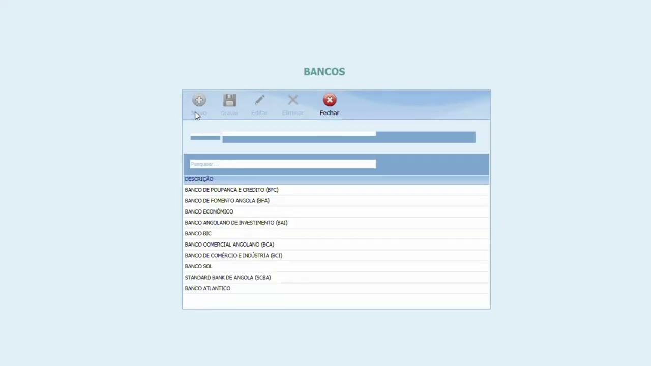 ADICIONAR CONTA BANCÁRIA FORMAS DE PAGAMENTO NO NEGOMIL