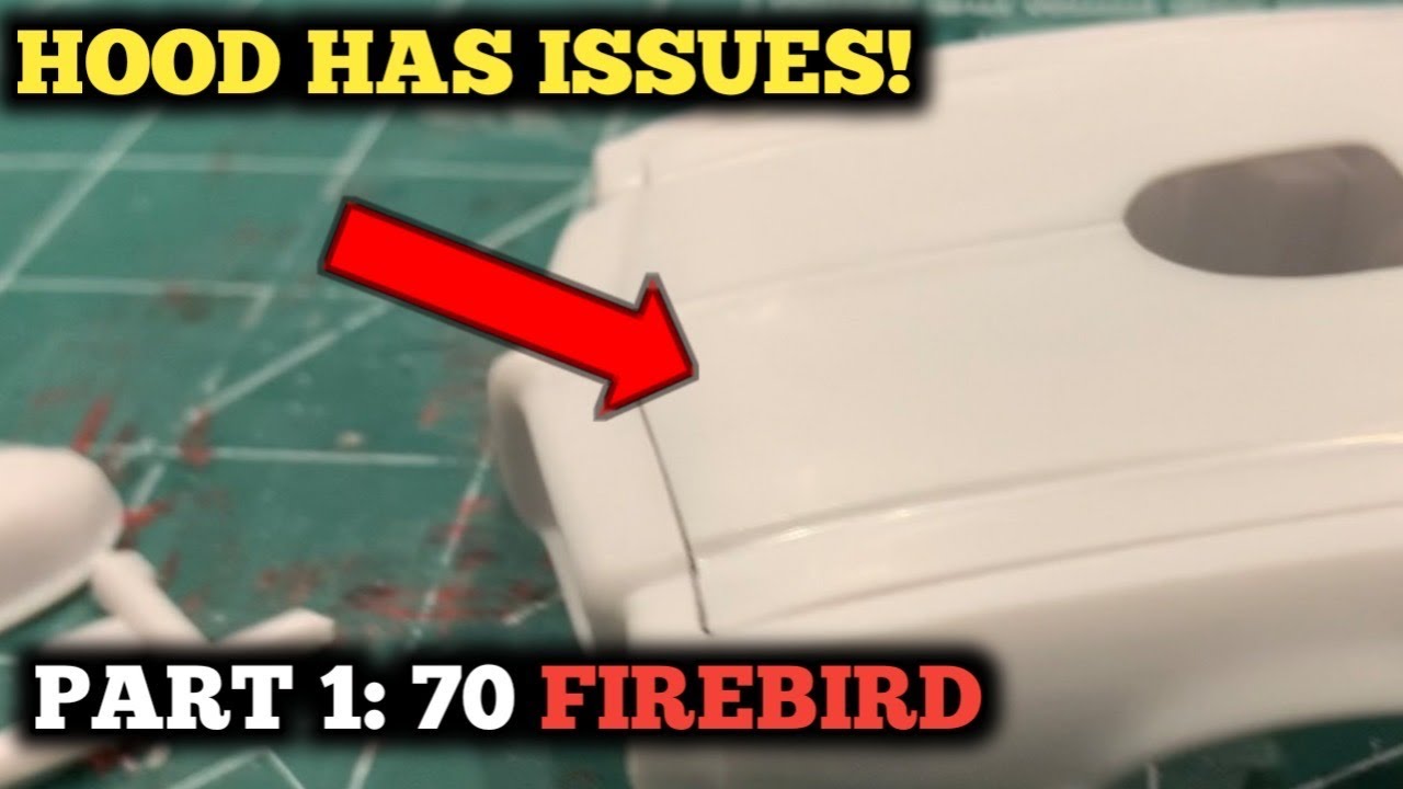 Revell: 1970 Pontiac Firebird Part 1: Preparing Body for Paint