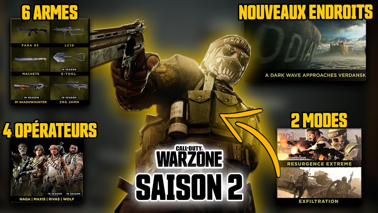 WARZONE SAISON 2! Nouvelles ARMES & Nouvelle MAP ? Nouveau META sur WARZONE ? [GUIDE FR COMPLET]