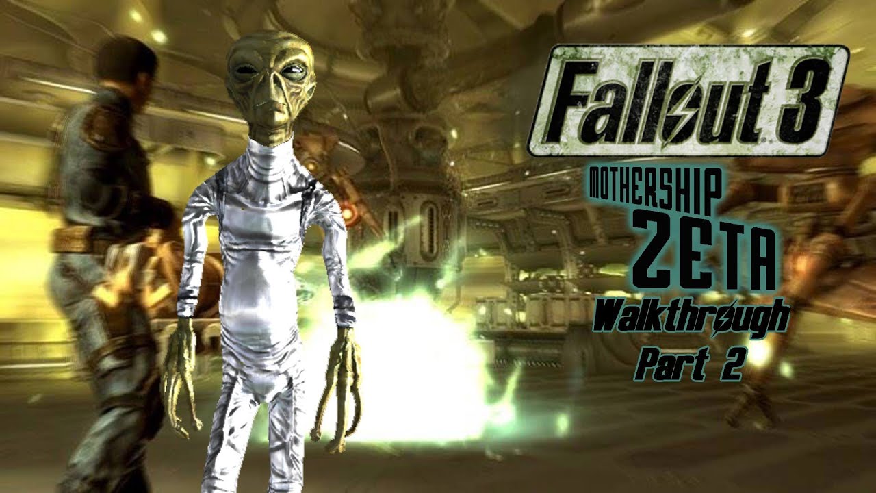 Fallout 3 - Mothership Zeta DLC - Walkthrough Part 2 - All Alien Captive Recordings