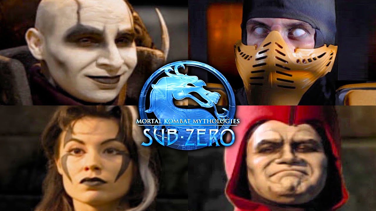 Mortal Kombat Mythologies Sub-Zero - All Bosses & Cutscenes (Legacy Kollection | 4K 60FPS)