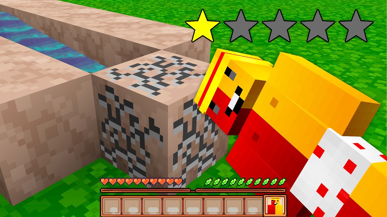 testei CÓPIAS do minecraft de UMA ESTRELA