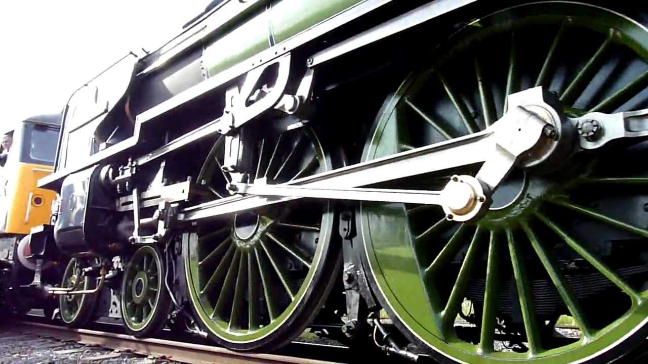 Flying Mallard and a Tornado