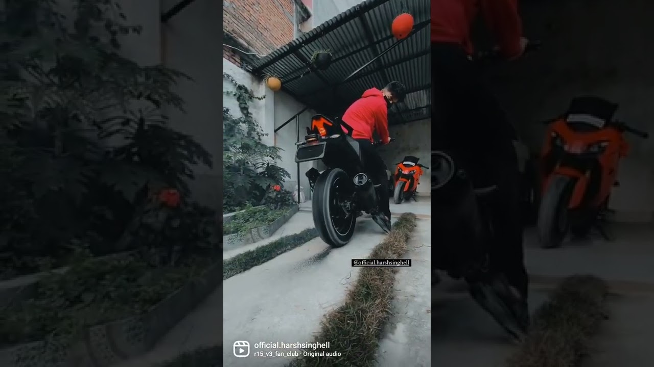 BurnouT 🔥| Honda Xblade | StunT Video | HS MotoTube | #status #bike