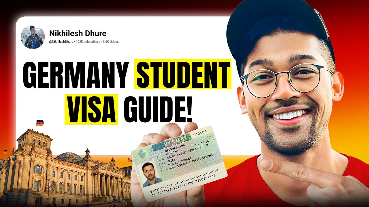 Study in Germany 🇩🇪 : Blocked account, Part time job, Banks, Student visa from India 🇮🇳 to Germany 