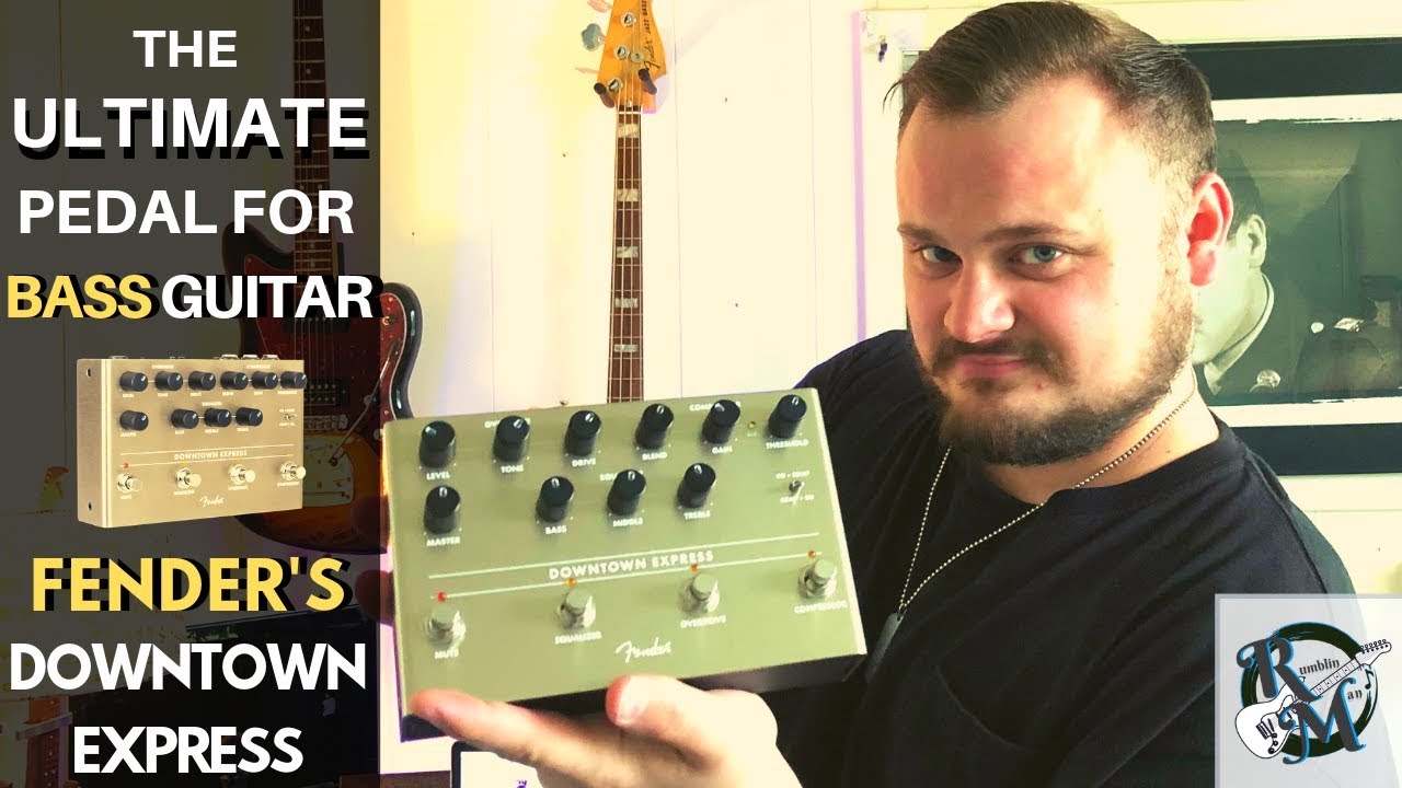 ИДЕАЛЬНАЯ педаль для бас-гитары // DI-блок для бас-гитары FENDER Downtown Express / Педаль эффектов