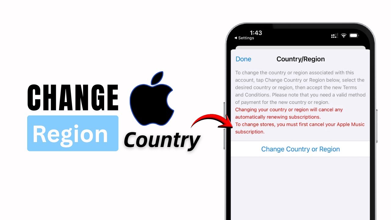 How to Change Region or Country on iPhone (Full Guide)