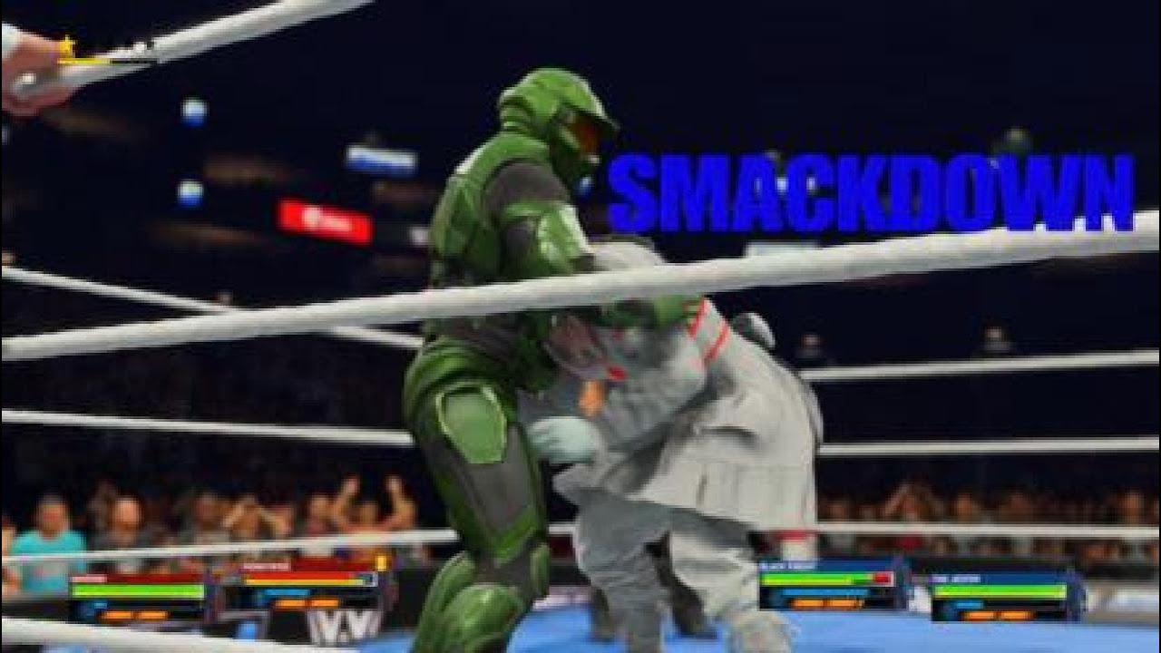 WWE 2K25 SMACKDOWN THE JESTER AND BLACK KNIGHT VS VAMPIRO AND PENNYWISE!!!!!!!!!!
