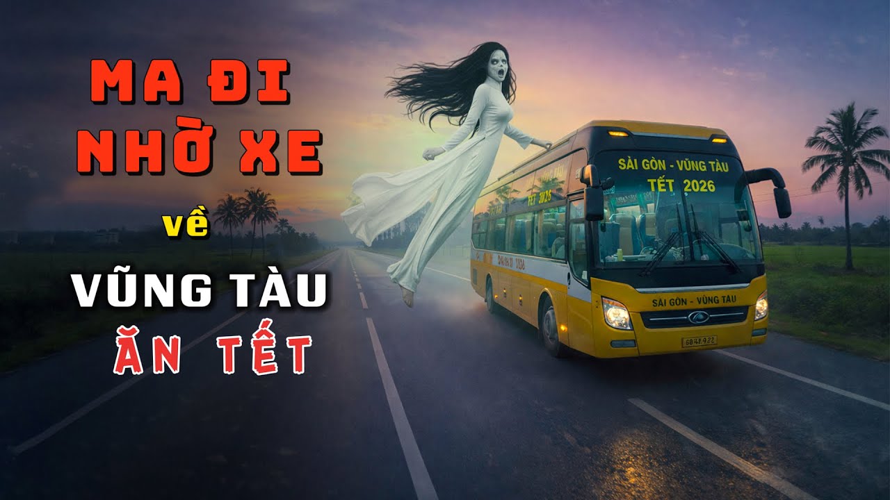 Truyện Ma Tài Xế: Hồn Ma Đi Nhờ Xe Về Vũng Tàu Ăn Tết | Cõi Âm Lạnh Lẽo