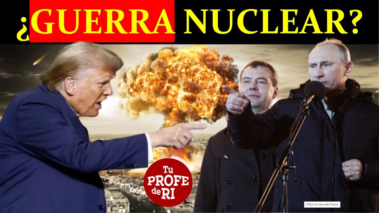 TRUMP AMENAZA A RUSIA CON SUBMARINOS NUCLEARES: ACUSA A MEDVÉDEV DE PROVOCAR. PUTIN RESPONDE MENSAJE