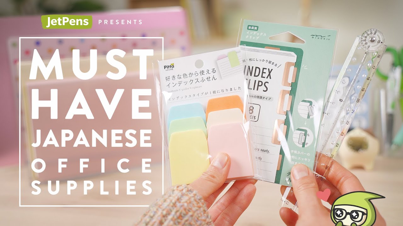 MUST-HAVE Japanese Office Supplies! ✨📎✂️ Innovative Sticky Notes, Rulers, & More!