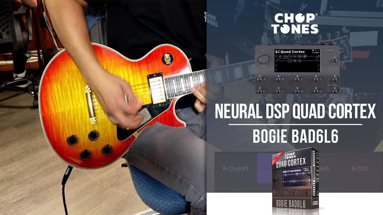 Neural DSP Quad Cortex | Bogie Bad6L6 | Playthrough Demo (Mesa Boogie Badlander 6L6)