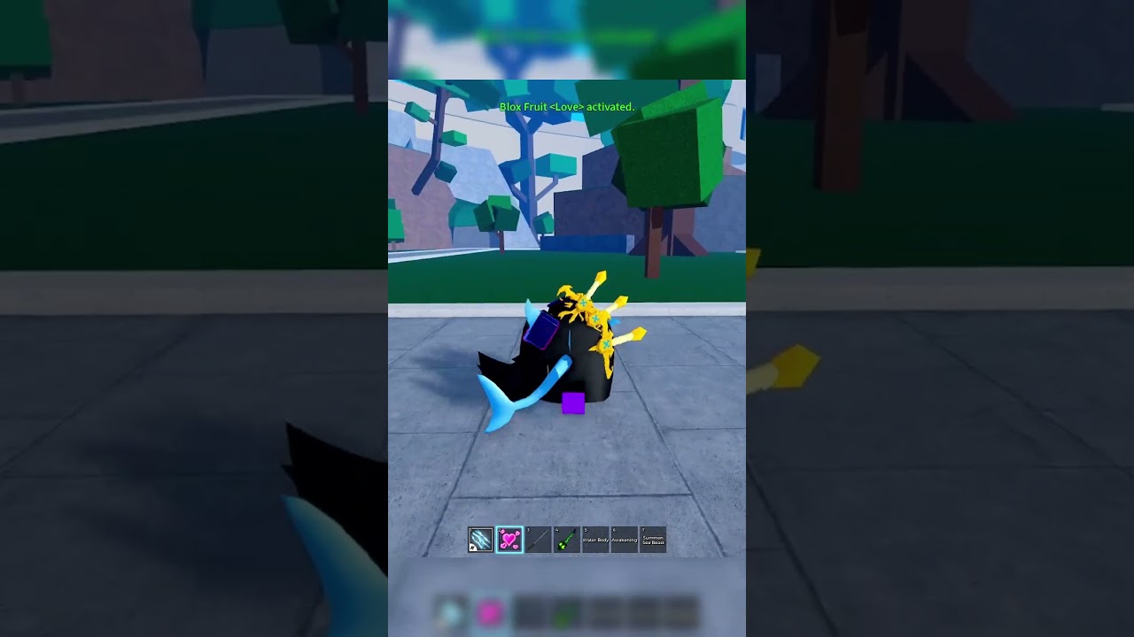 30 MIL KILLER Love Fruit + E Claw + Gravity cane Combo!😱 Owoce Blox