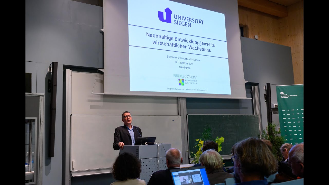 16. Sustainability Lecture an der HNEE