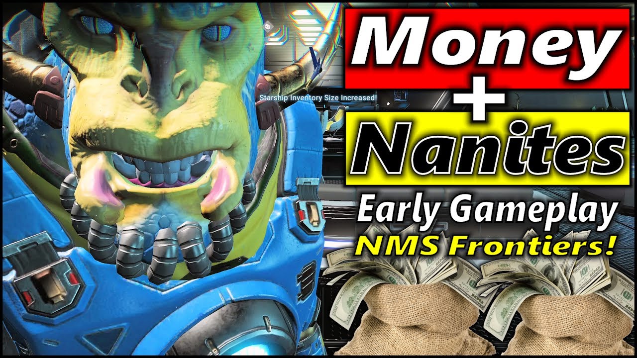 💲 How to Farm Early Gameplay Money + Nanites in No Man's Sky Frontiers Guide for Making $$ & Nanites