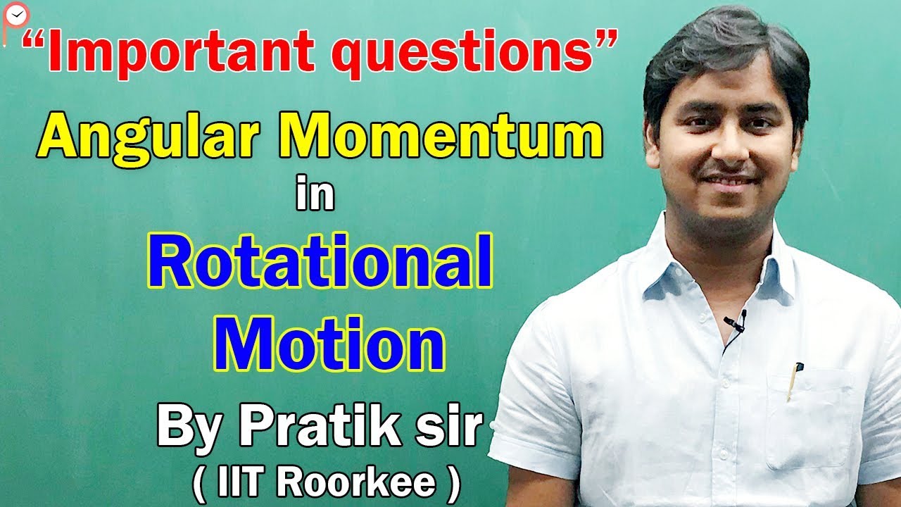 👉  JEE Advanced Problem Solving - Angular momentum in Rotational Motion | ATP STAR | Pratik bafna