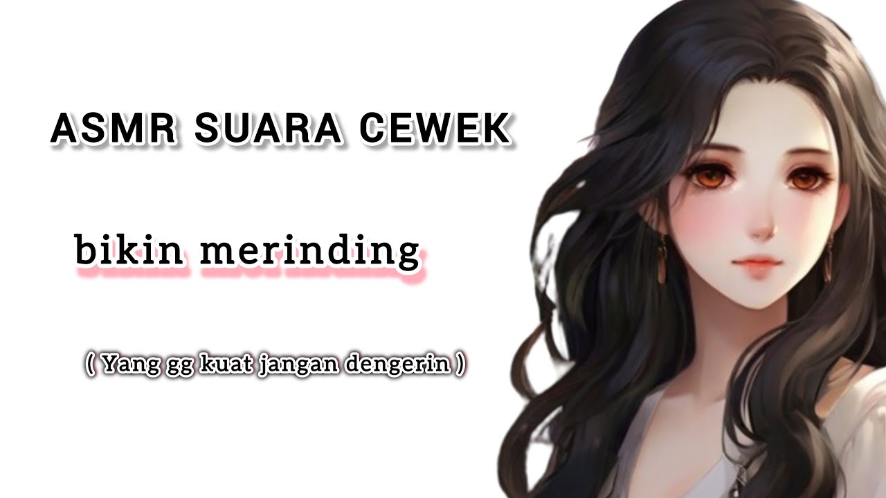 Suara cewek lagi A*U | asmr sound cewek | roleplayindonesia