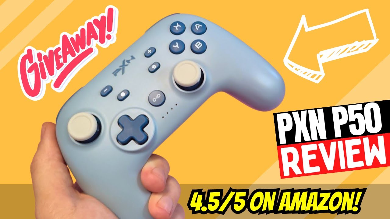 The PXN P50 Controller Has a 4.5/5 Rating on Amazon!  WE'RE GIVING TWO AWAY! [Video Review]