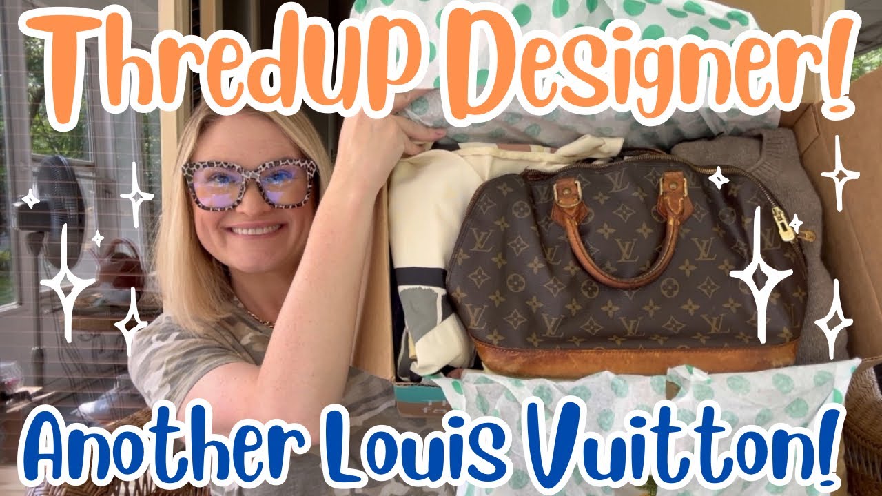 Another Louis Vuitton! ThredUP DIY Designer Rescue Box Mystery Unboxing!