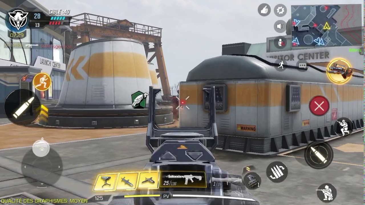 Call of Duty mobile  partie class&eacute;