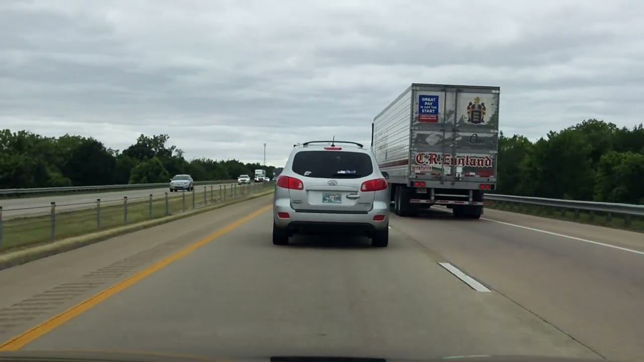 Interstate 40 - Arkansas (Exits 216 to 202) westbound