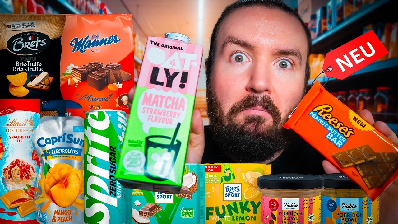 Ich TESTE NEUE Supermarkt PRODUKTE damit DU BESSER lebst