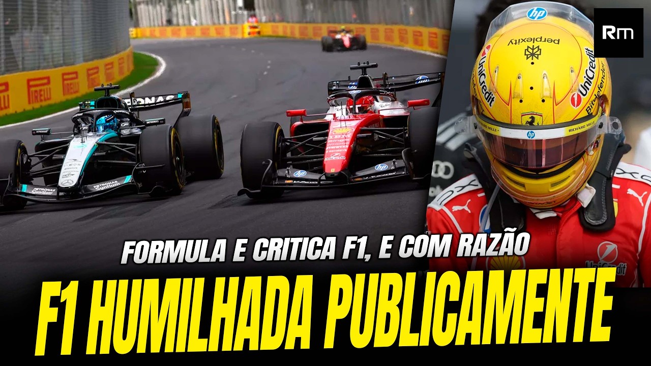 🚨 FORMULA E CRITICA E HUMILHA F1: 