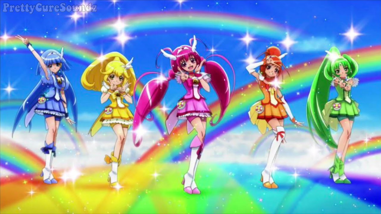 {HQ} Glitter Force: Wake Up, Shake Up! Ending One Theme (5.1 Audio, Alternate Ver.)