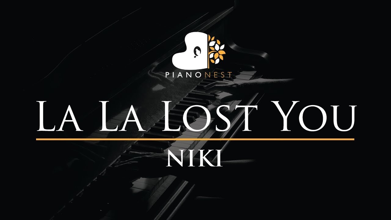 NIKI - La La Lost You - Piano Karaoke Instrumental Cover with Lyrics